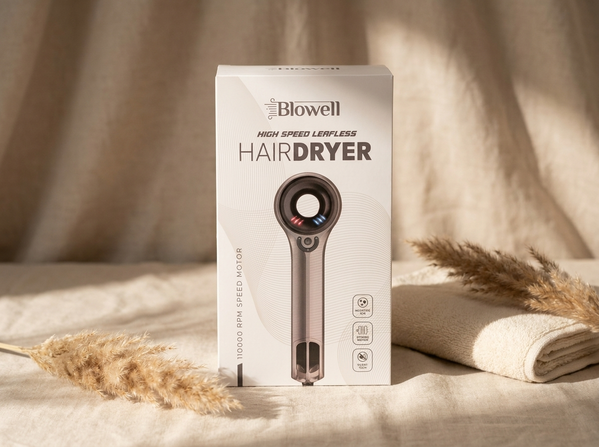Blowell LuxeAir Pro packaging